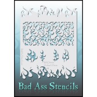 Full Size Bad Ass Stencil 6006 (Full Size Bad Ass Stencil 6006)